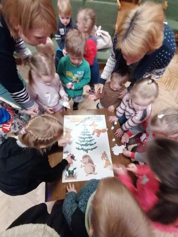 Nodarbība "Bērnudārzs bibliotēkā"